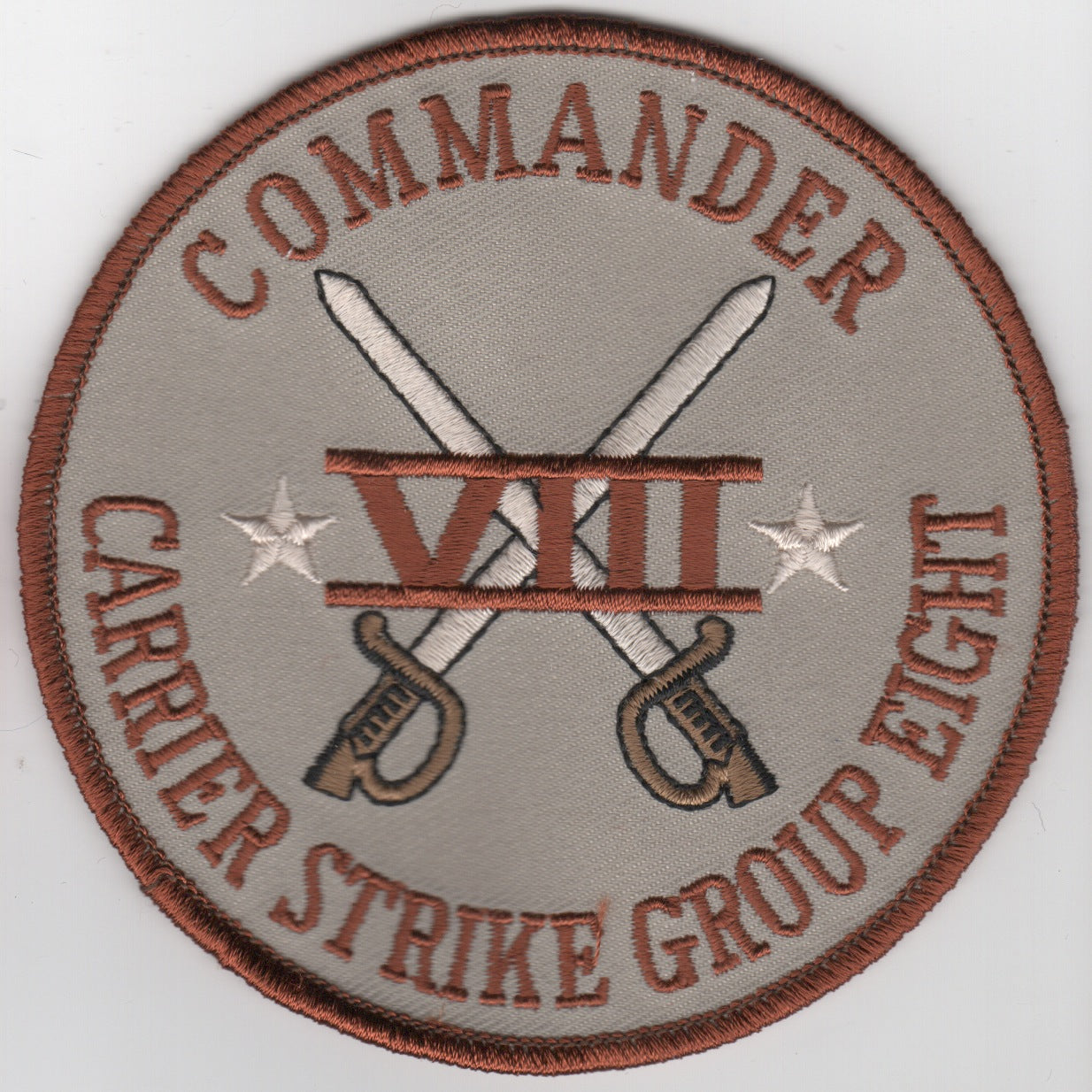 CDR, Carrier Strike Group-8 Patch (Des)