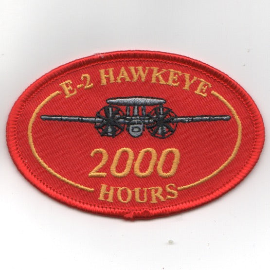 E-2 '2000 Hours' Oval (Red)