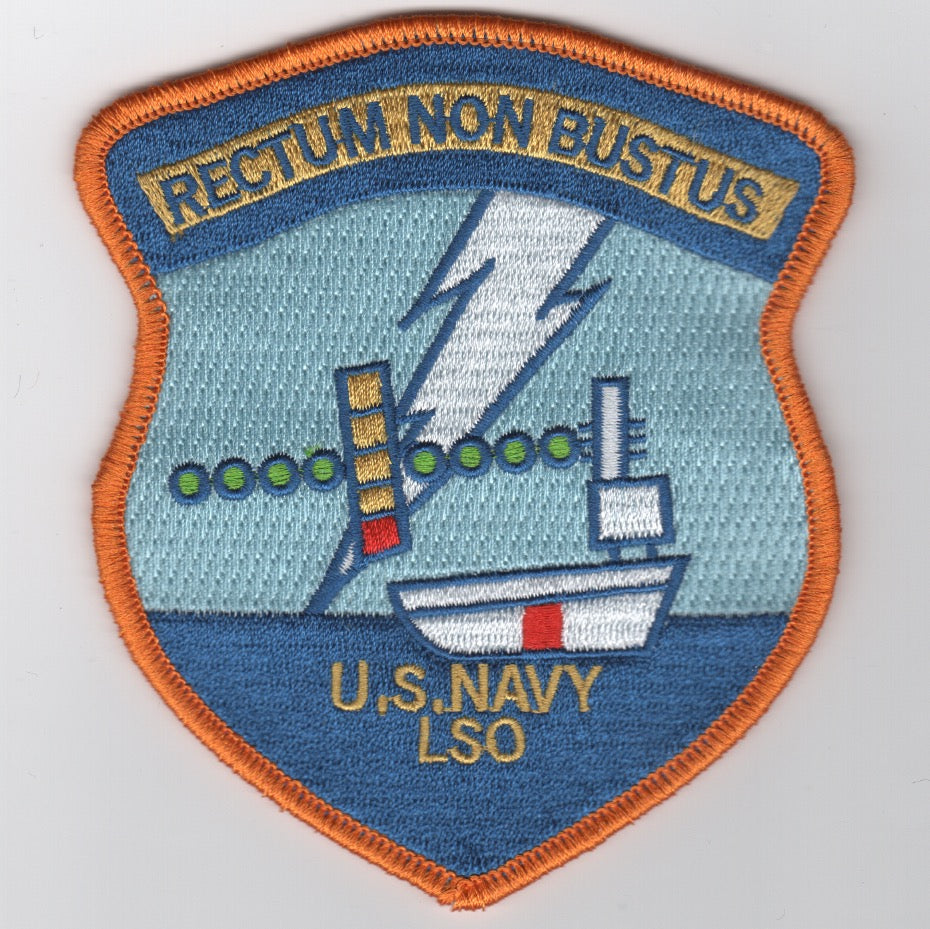 LSO School Patch (Full Embroidery/ORANGE Border)