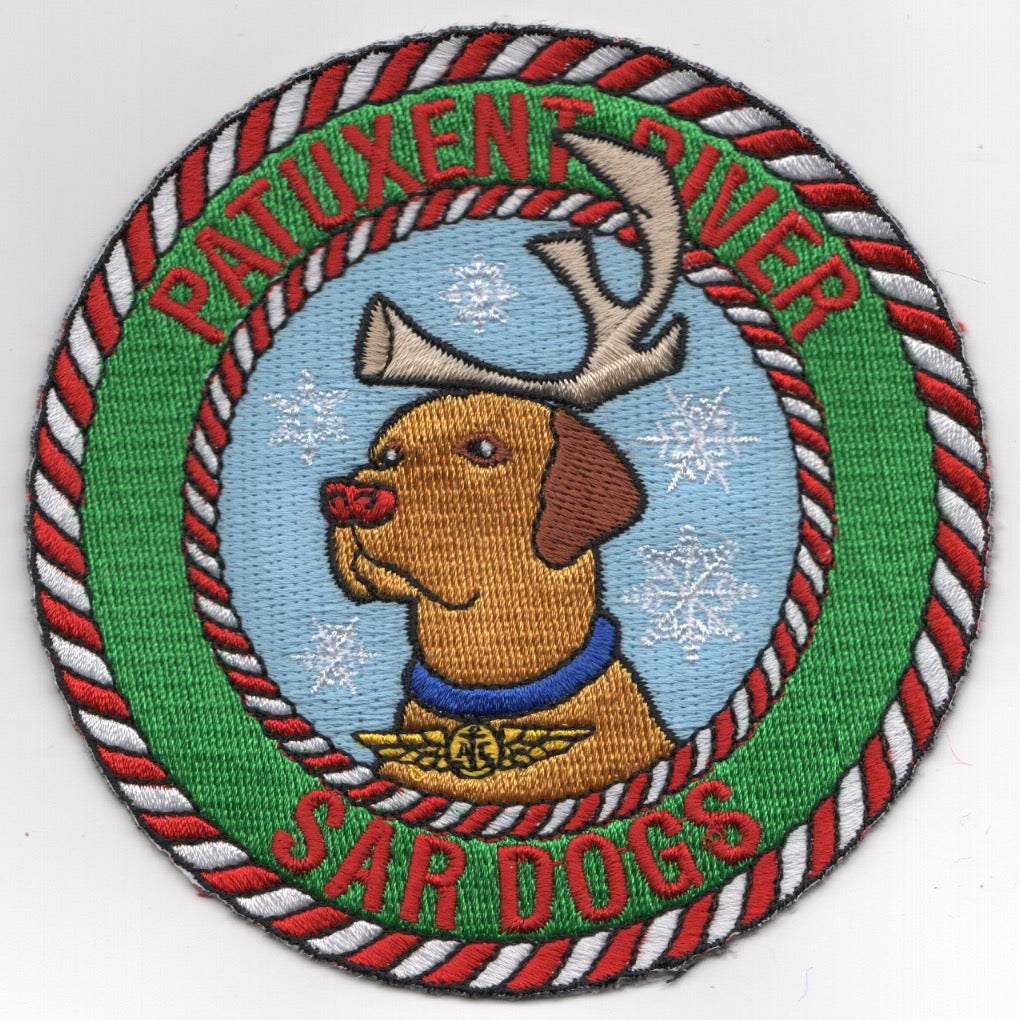 Pax River SAR Dog 'CHRISTMAS' Patch