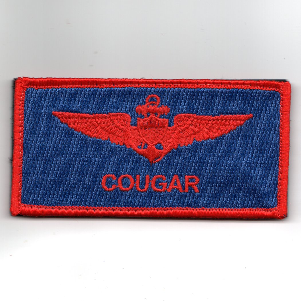 TOPGUN: 'COUGAR' Nametag