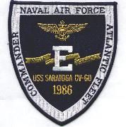 CV-60/USS Saratoga 1986 Battle 'E'