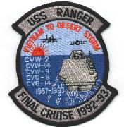 CV-61 Final Cruise Patch
