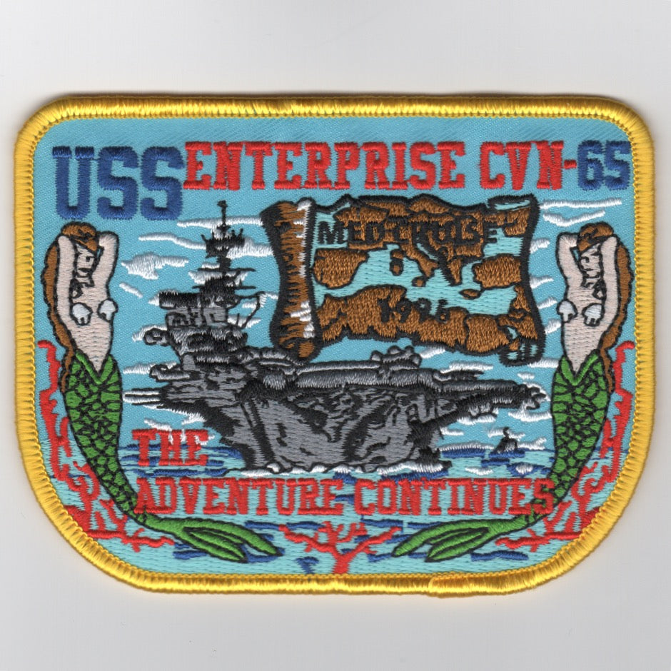 CVN-65 1996 'Adventure Continues' Cruise Patch