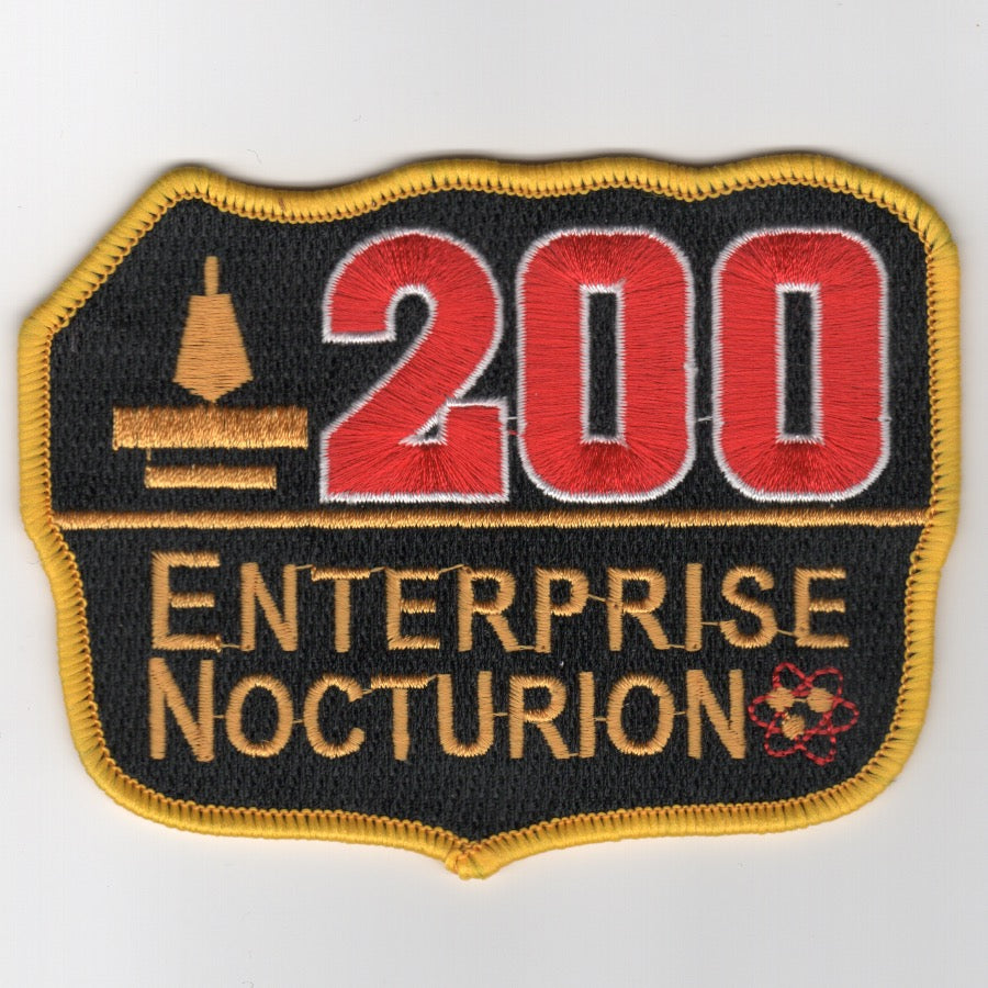 CVN-65 '200 Nite Traps' Patch