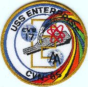 USS Enterprise (CVN-65) "Rainbow" Patch