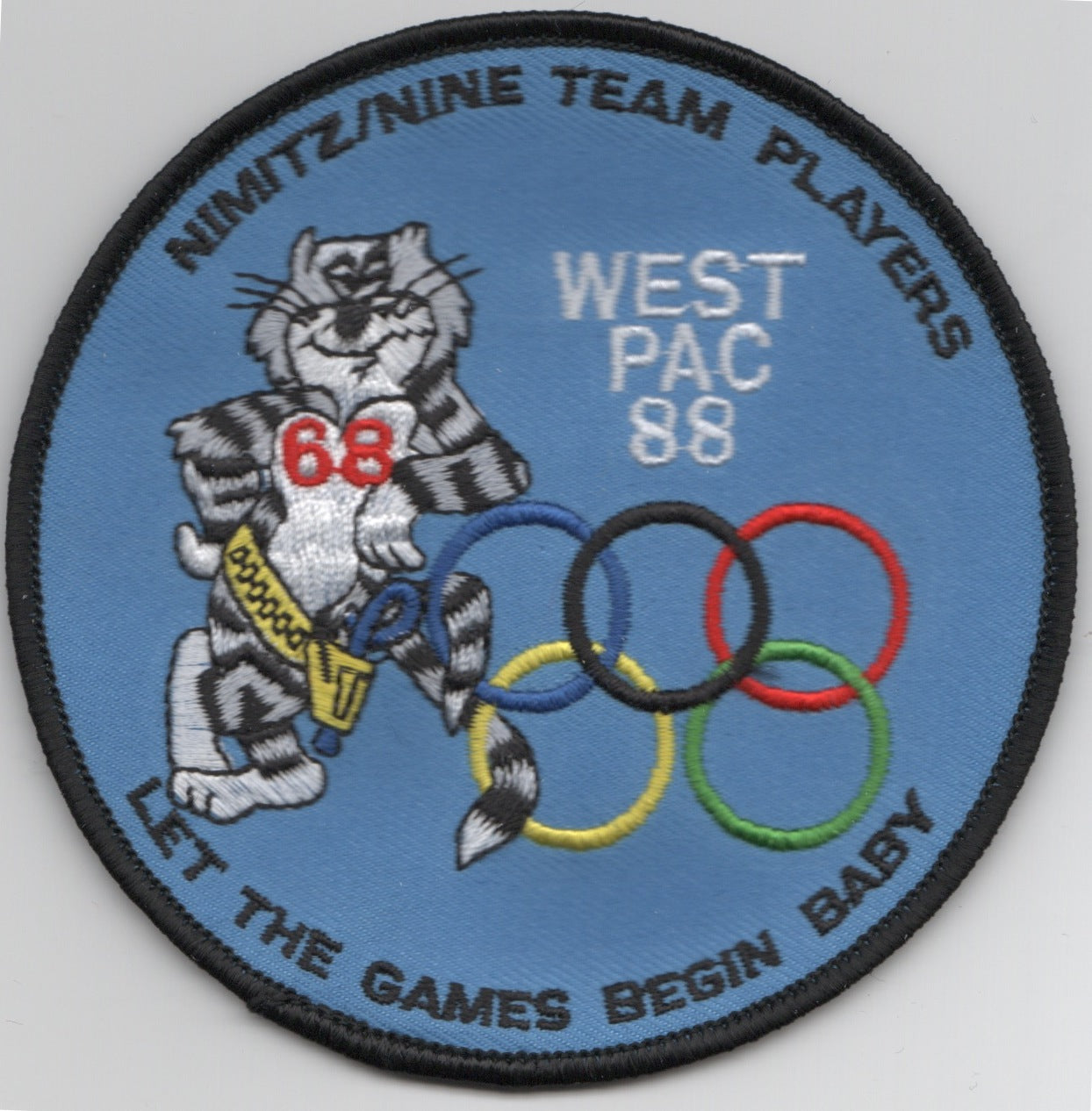 CVN-68 1988 'Games Begin' Cruise