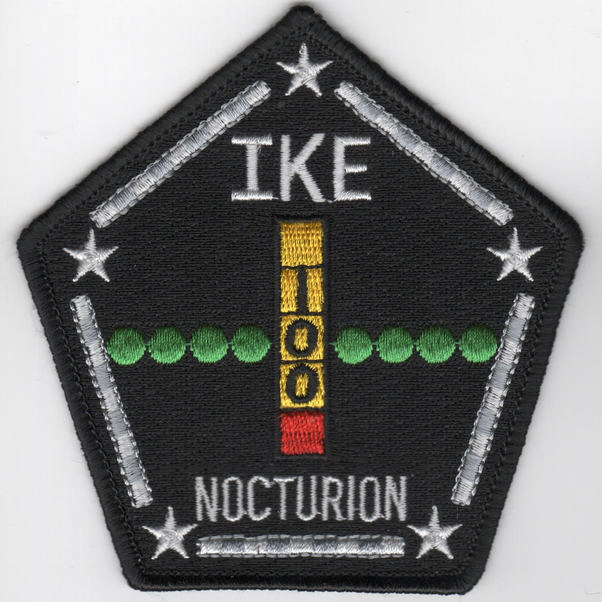 CVN-69 'SET OF NIGHT TRAPS' Patches