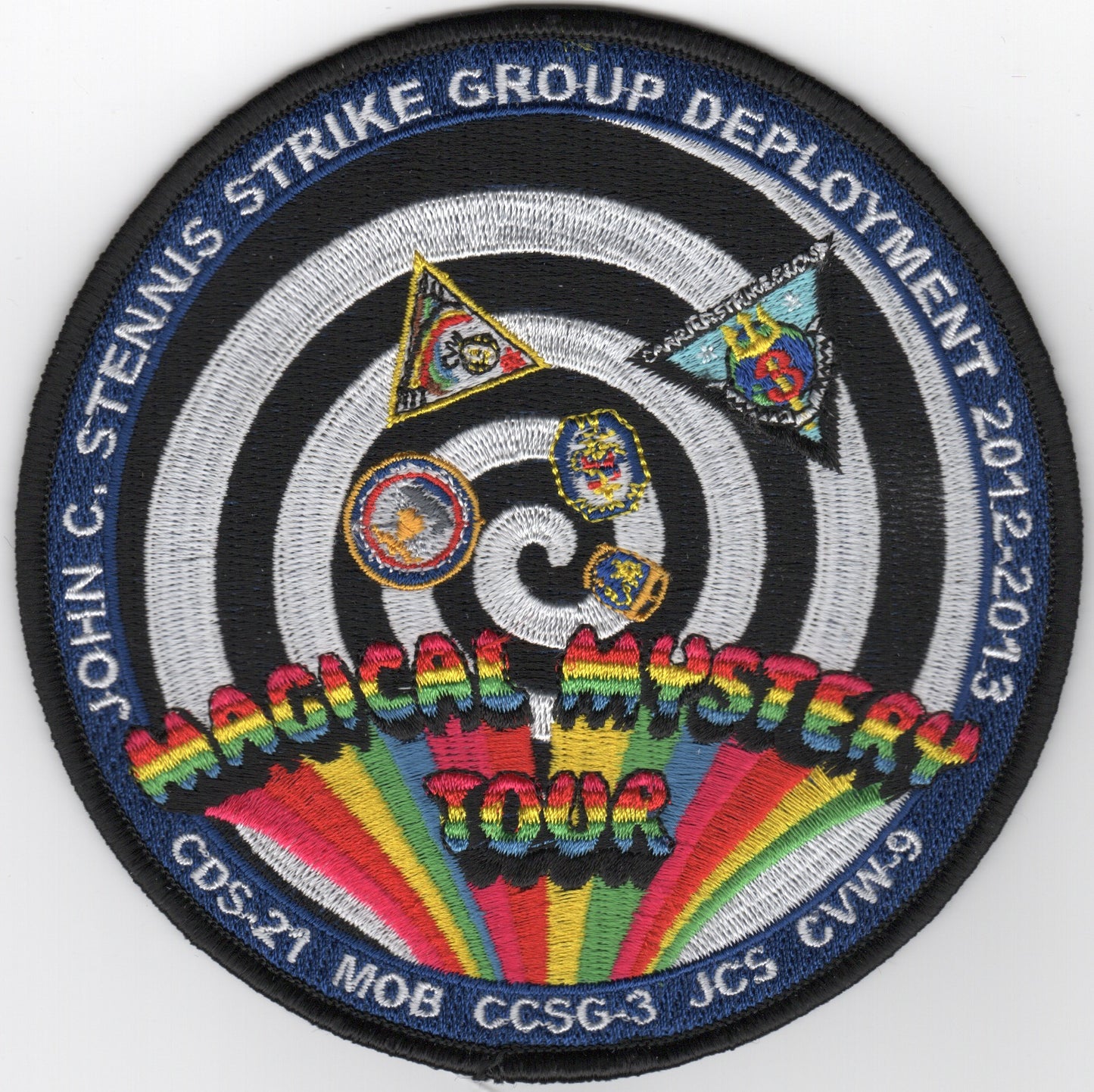 CVN-74/CVW-9 2013 'Magical Mystery' Cruise Patch