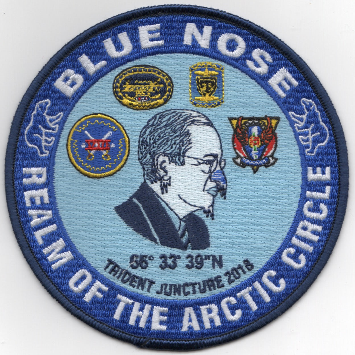 CVN-75 2018 'BLUE NOSE' Cruise Patch