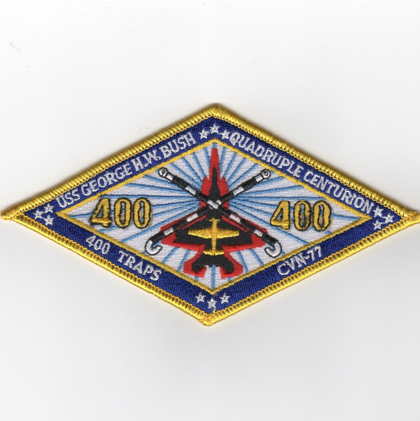 CVN-77 '400 Traps' Patch