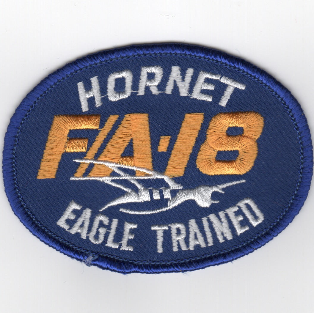 VT-7 F/A-18 EAGLE-Trained Oval (Blue)