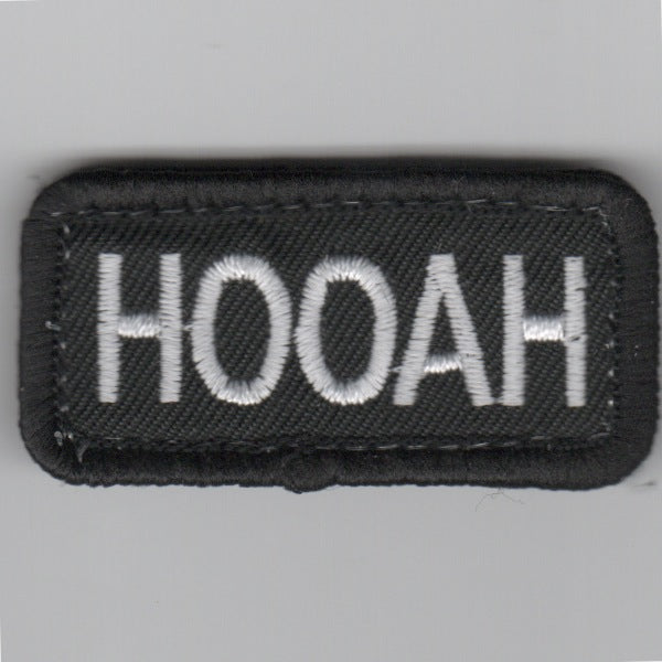 Flight Suit Sleeve - HOOAH (Black)