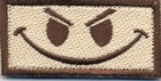 Flight Suit Sleeve - Evil Smiley (Desert)