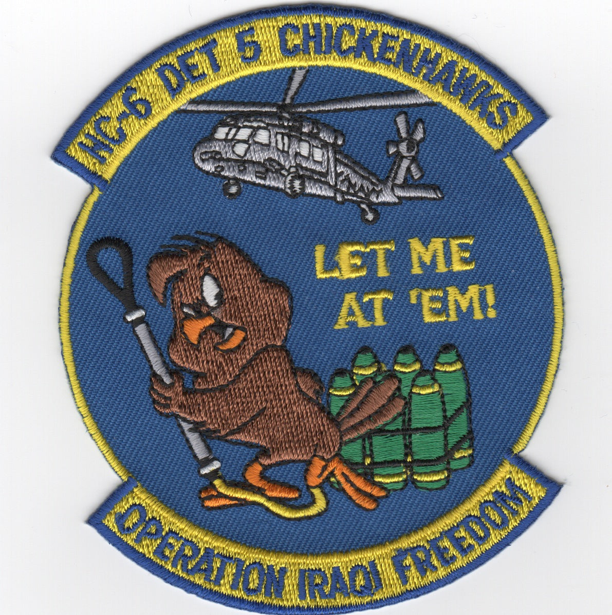 HC-6 Det-5 OIF Patch (Blue)