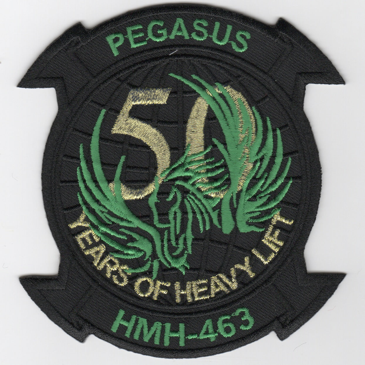 HMH-463 "50th Anniv" Patch (Black)