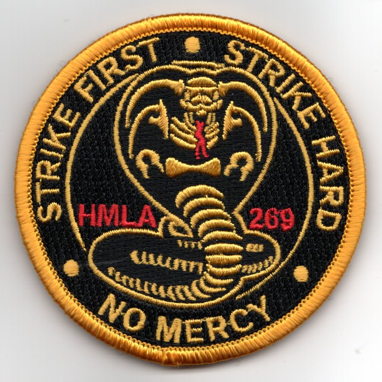 HMLA-269 'Cobra Kai' Bullet Patch