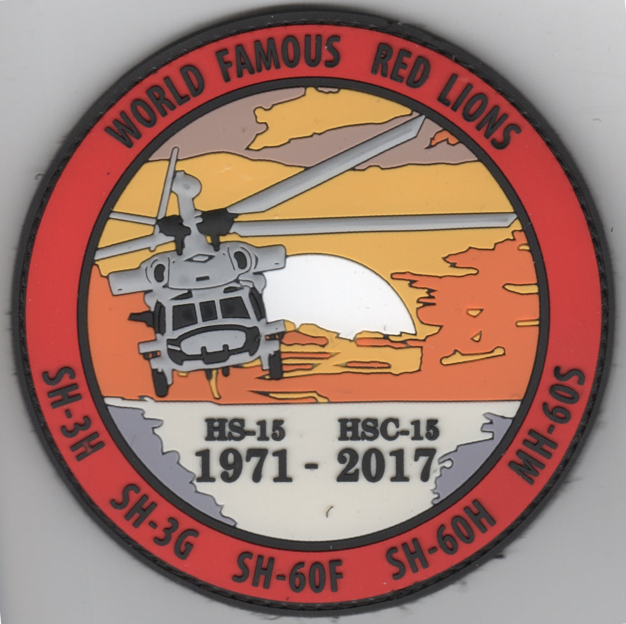 HSC-15 'Decommission' Patch (PVC)