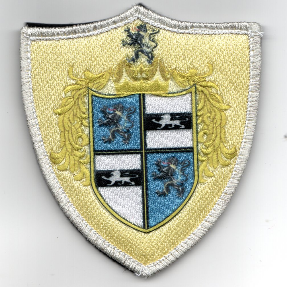 HSC-28 'LIONS CREST' Shield (Yellow)