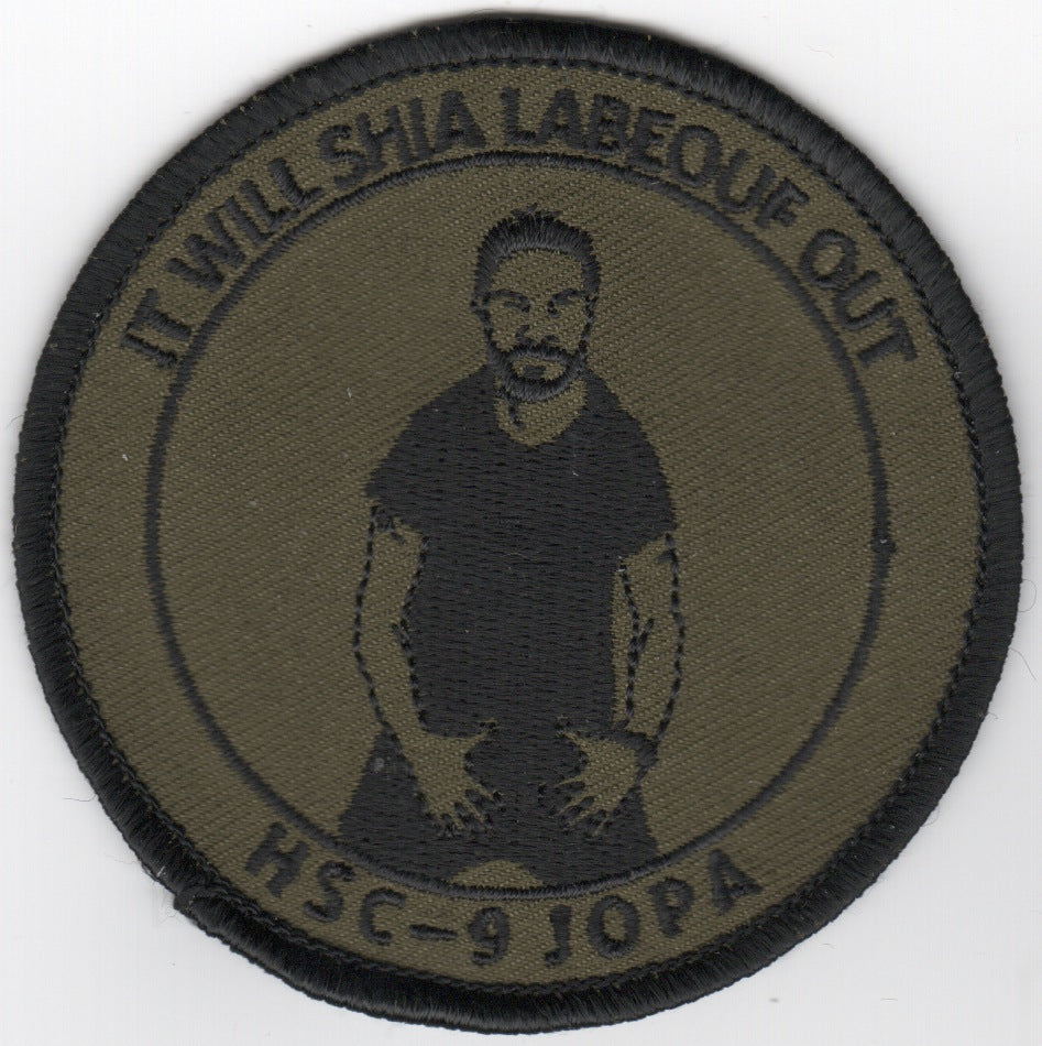 HSC-9 'JOPA/Shia Labeouf' Patch (Subd)