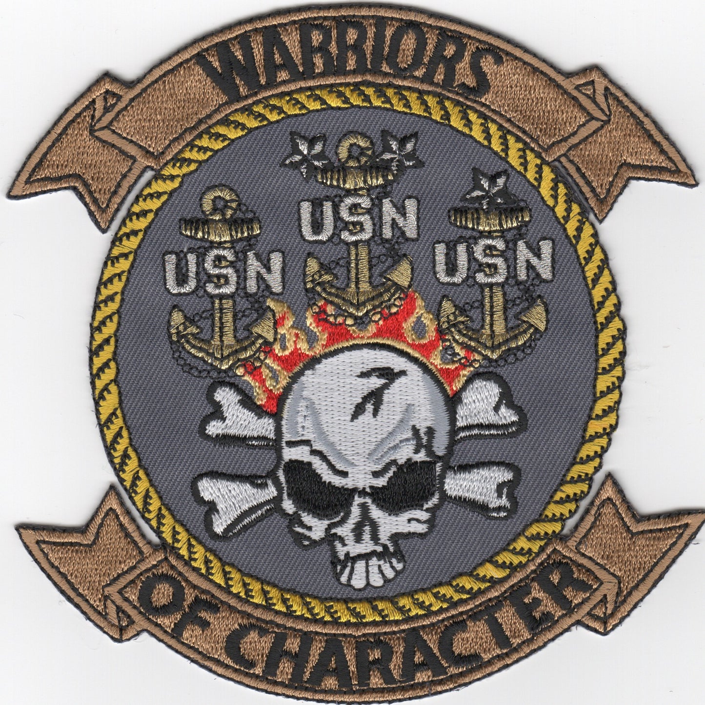 USN Chiefs 'Warrior' Patch