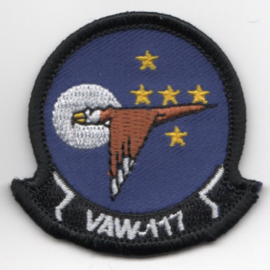 VAW-117 Squadron Patch (VERY Small SET)
