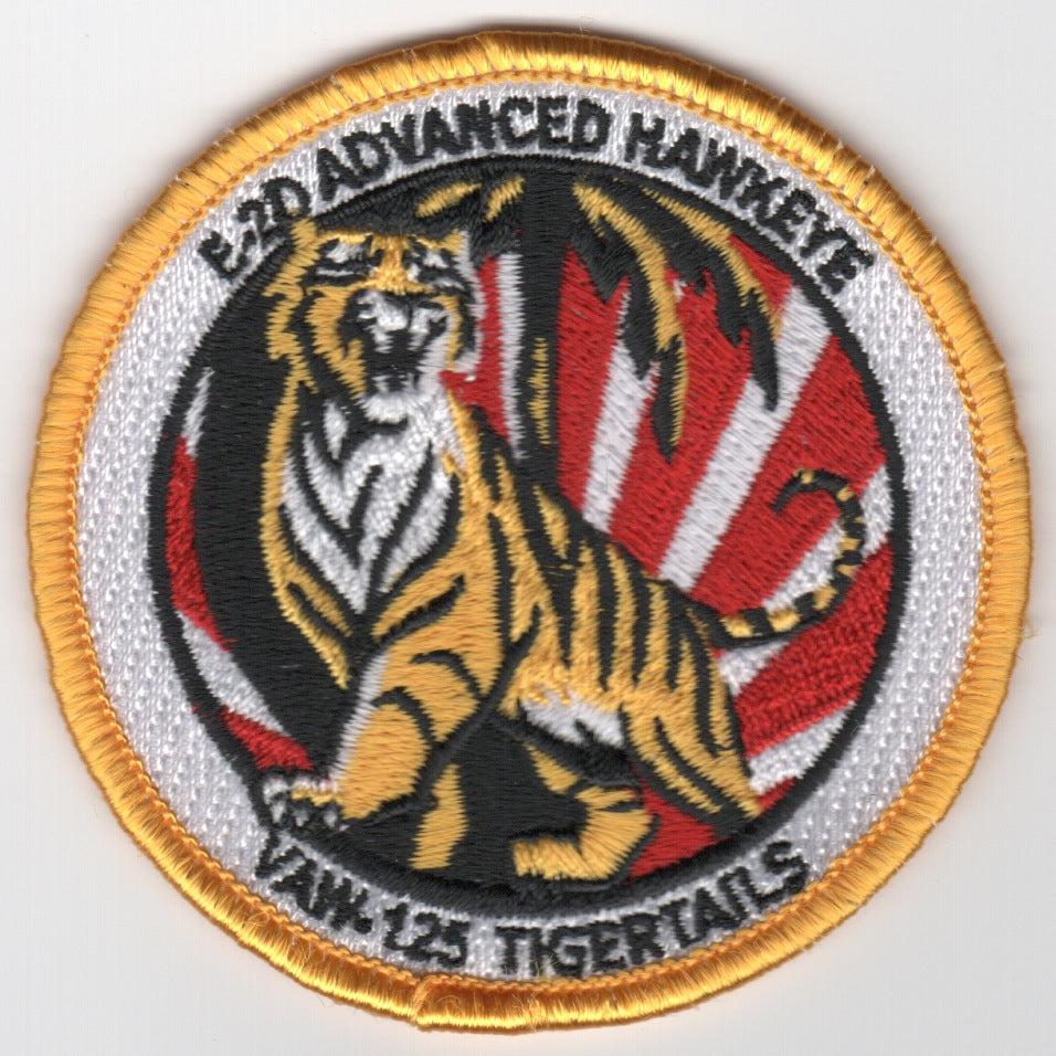 VAW-125 'E-2D ADV. HAWKEYE' Patch (Round)