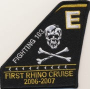VFA-103 First 'RHINO' Cruise Patch