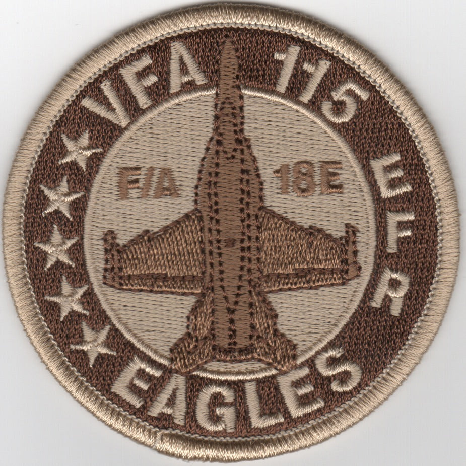 VFA-115 Aircraft Patch (Round/Des/5-Stars)