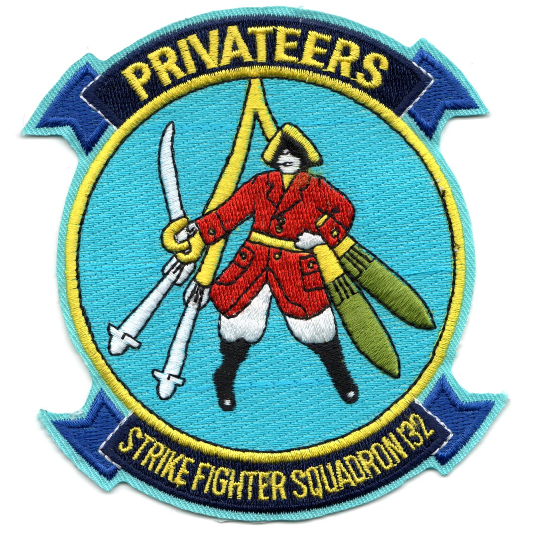 VFA-132 Squadron Patch (Blue)