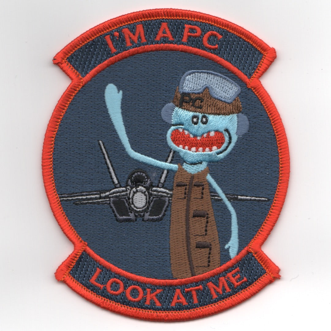 VFA-137 'Plane Captain' Patch (Orange Border)