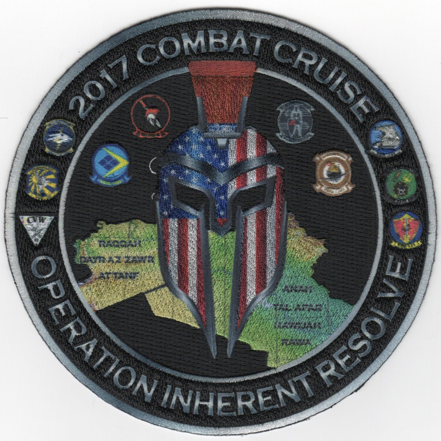 VFA-147 2017 OIR '(R/W/B) SPARTAN' Cruise