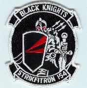 VFA-154 STRIKFITRON Squadron Patch (Black)