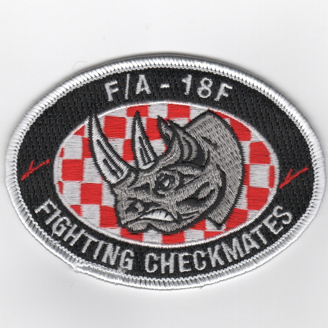 VFA-211 Aircraft Oval (Black)