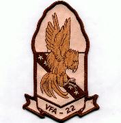 VFA-22 Squadron Patch (Des)