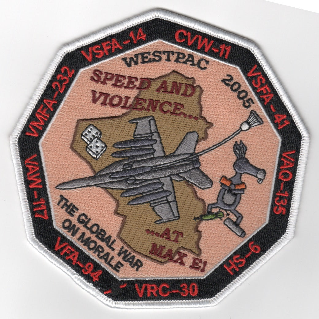 VFA-41 '2005 WESTPAC' Cruise (9-sided)