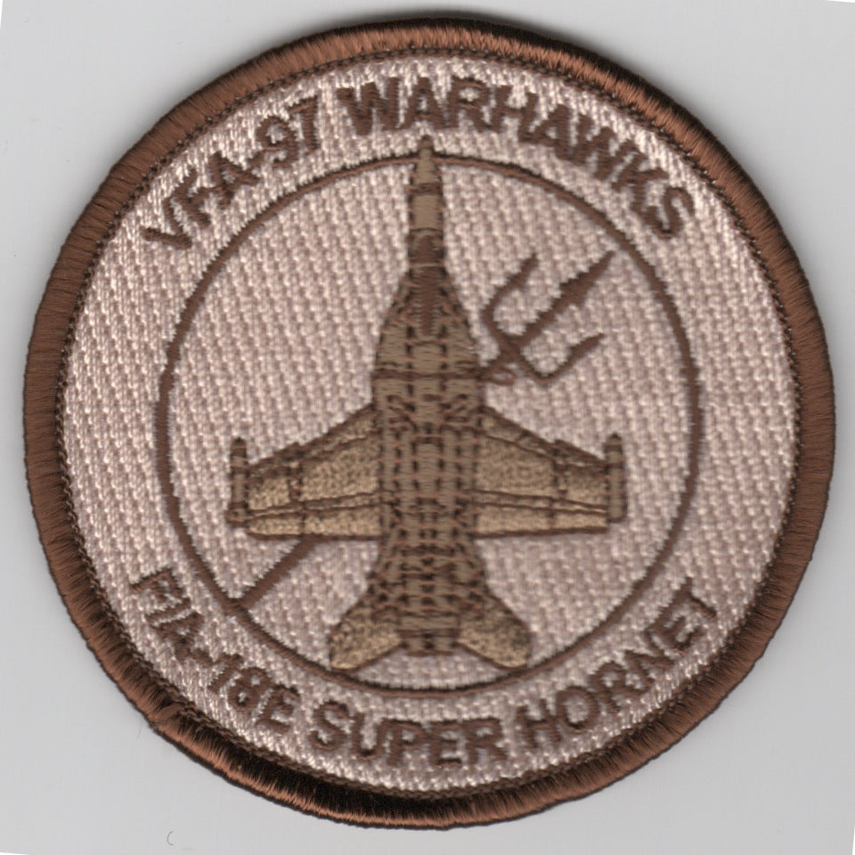 VFA-97 F-18E 'Bullet' Patch (Des/Fully Emb)