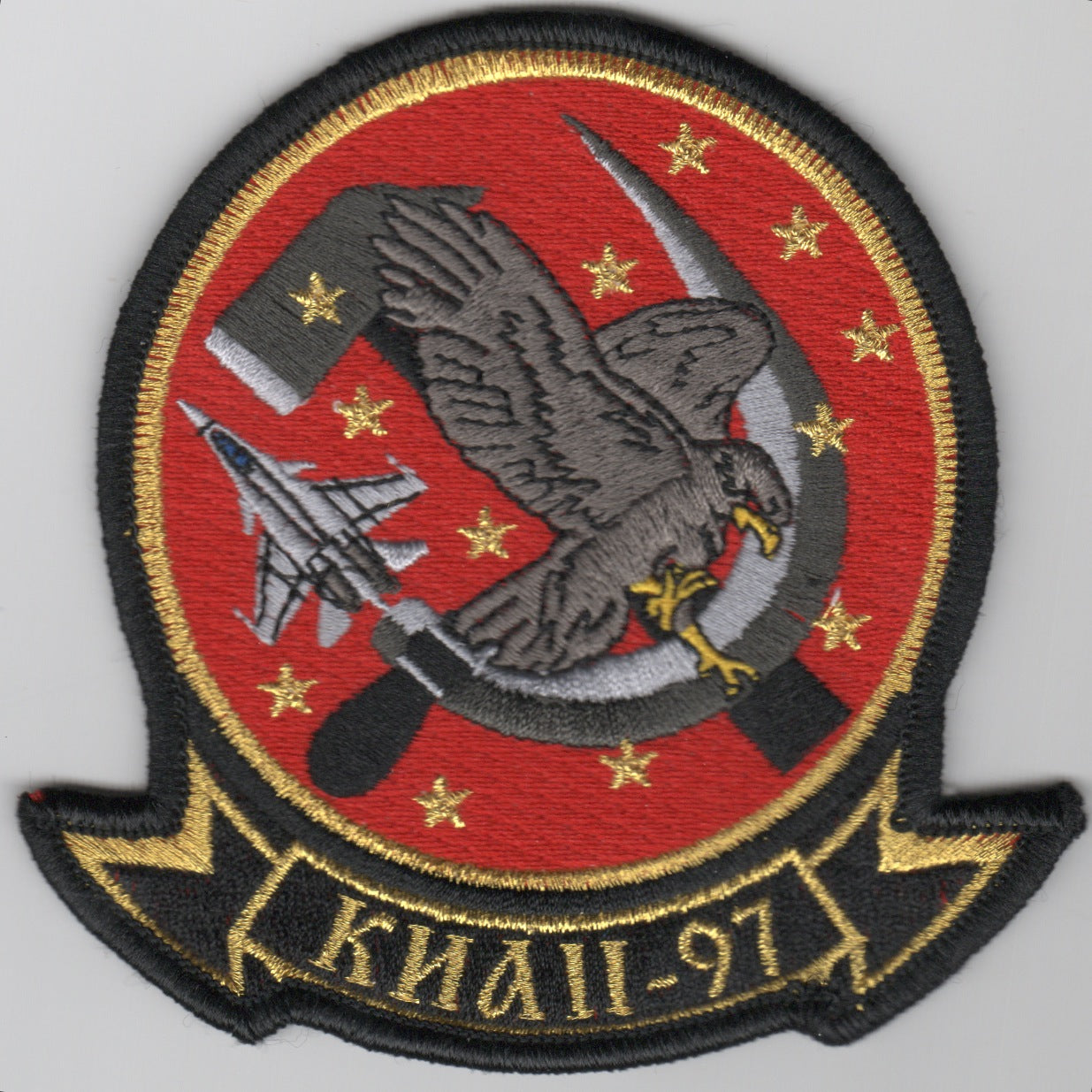 VFA-97 'RED AIR' Squadron Patch (Velcro)