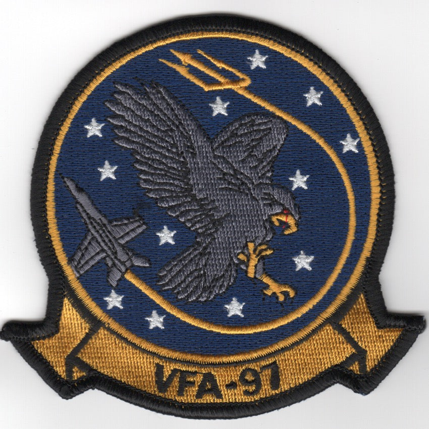 VFA-97 Squadron Patch (DARK Yellow)