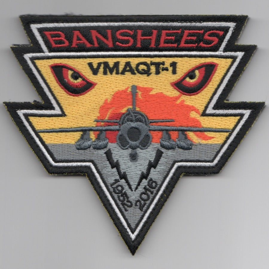 VMAQ-1 'Decommission' EYES (Tri) Patch