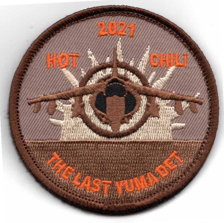 VMA(T)-203 'HOT CHILI 2021' Patch (Round/Des)