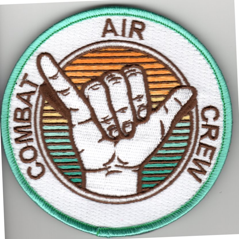 VP-8 Crew Det Patch (White Hand)