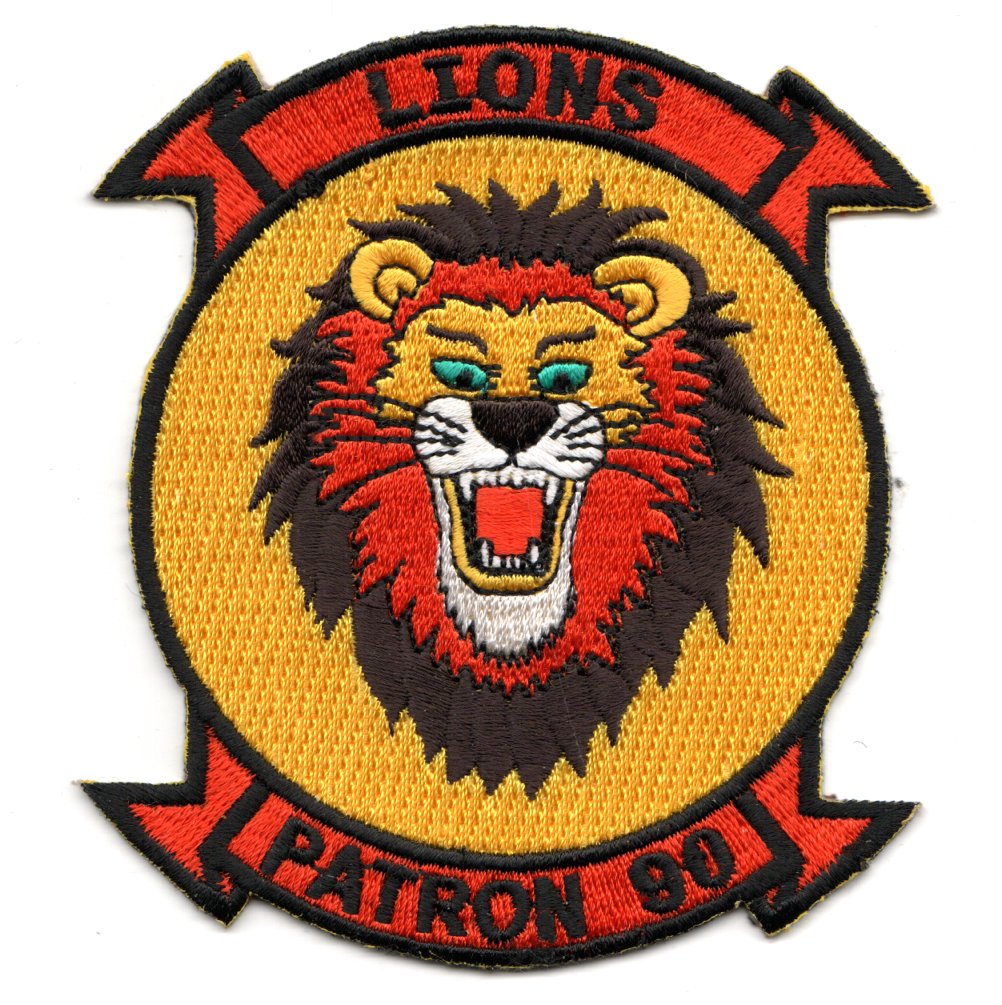 VP-90 Squadron Patch (Yellow)