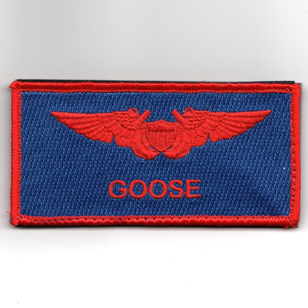 TOPGUN: 'GOOSE' Nametag