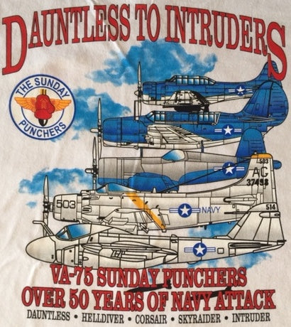 VA-75 T-shirt (White)