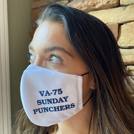 VA-75 'Cotton' Mask (White/BRITT)