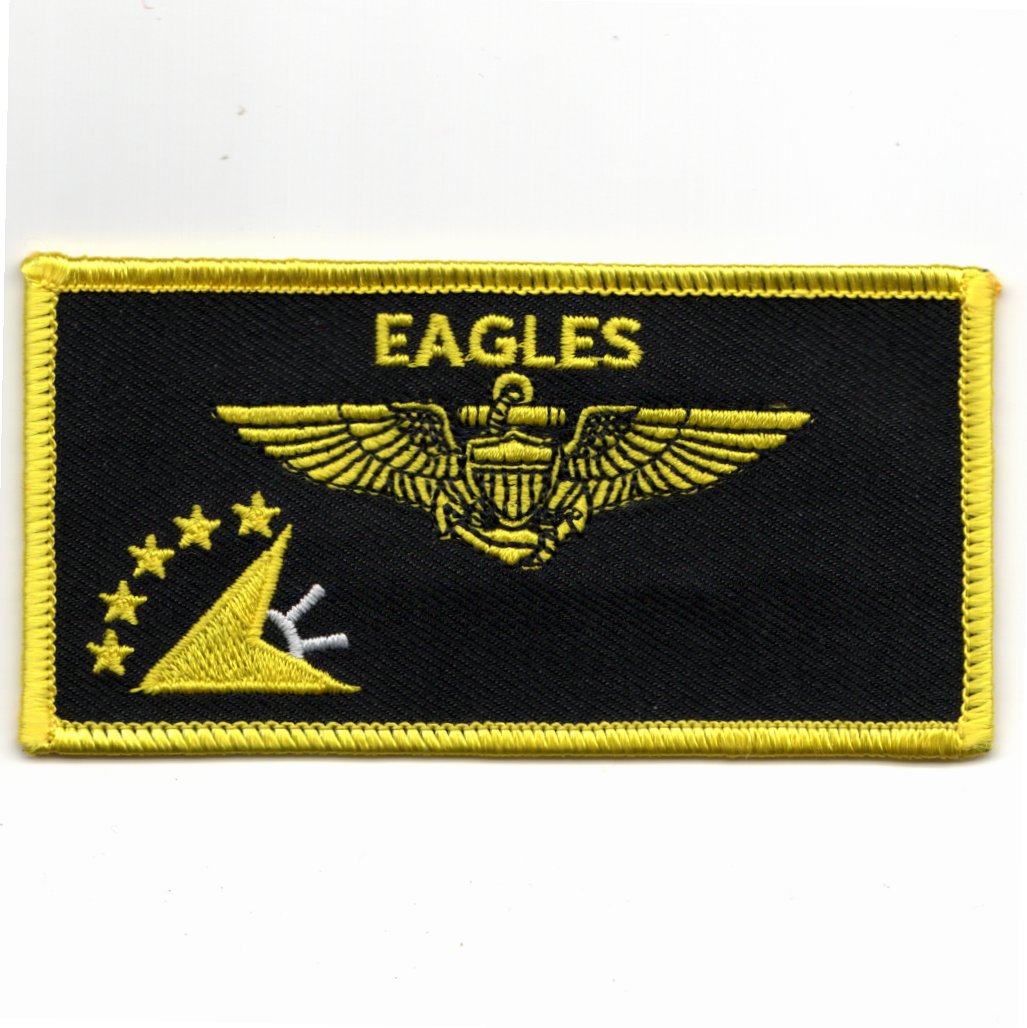 VA-115 PILOT Nametag (Yellow/Black)