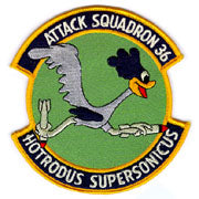 VA-36 Third Squadron Patch (Yellow Border)