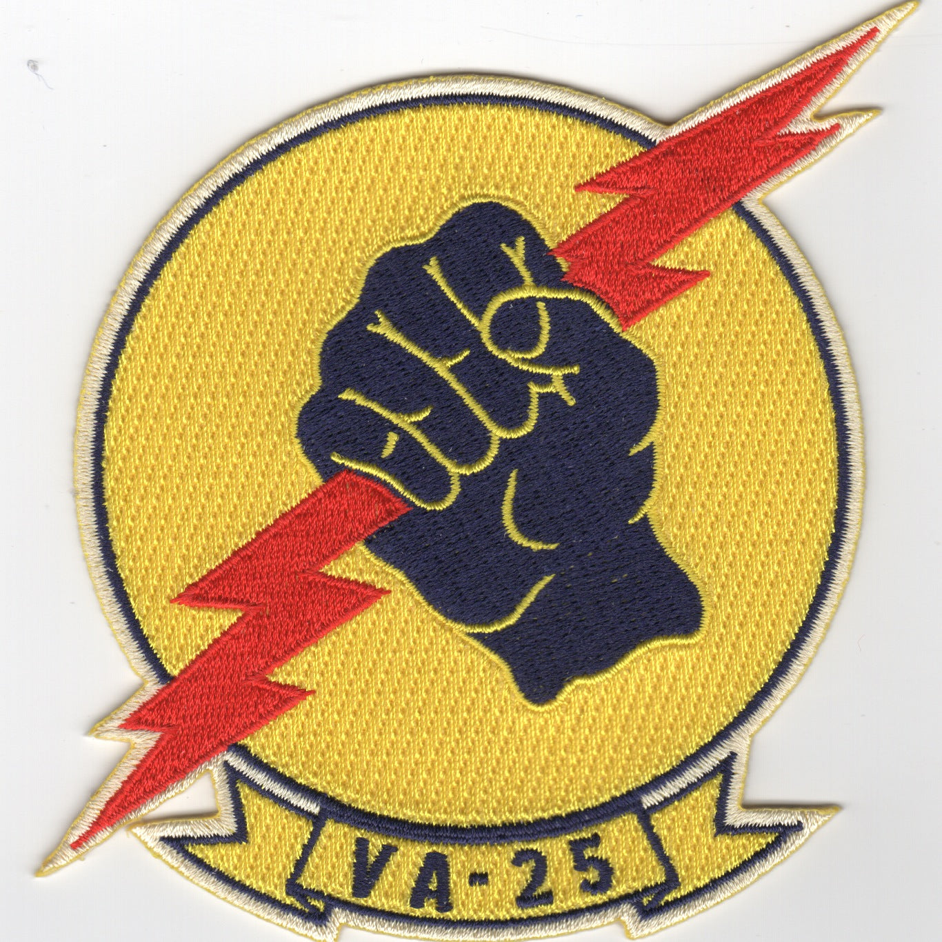 VA-25 Squadron Patch (No Stars/Old Style)