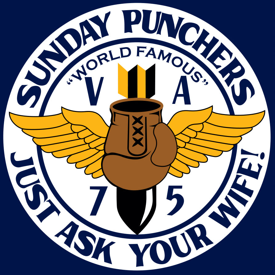 VA-75 'Ask Your Wife' T-shirt (Dk Blue)